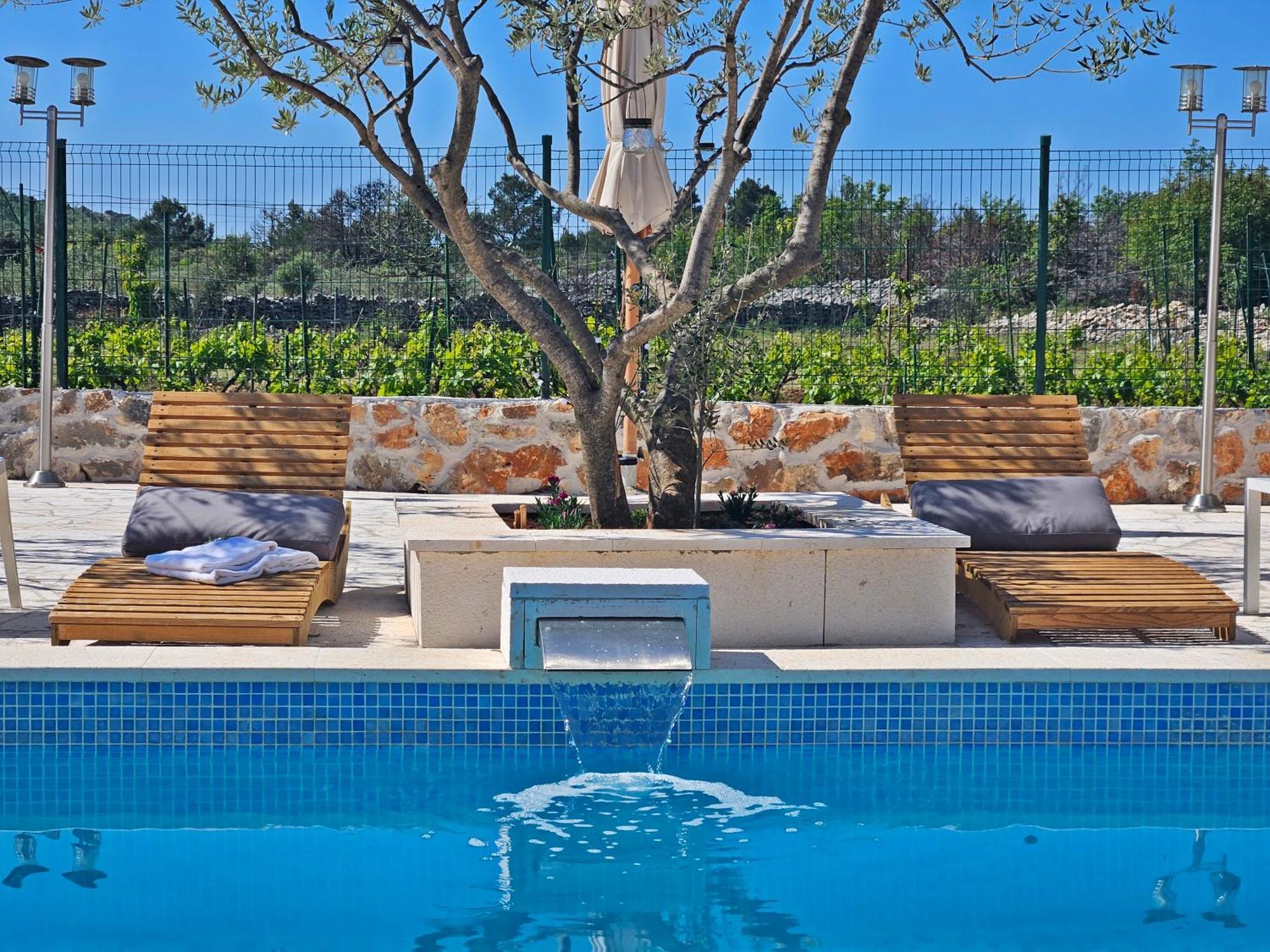 Flamingo - House With Private Pool Villa Gornji Seget Екстериор снимка
